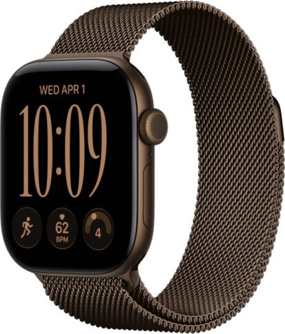 Apple Watch Series 12 42mm Dark Bronze Rubber Band